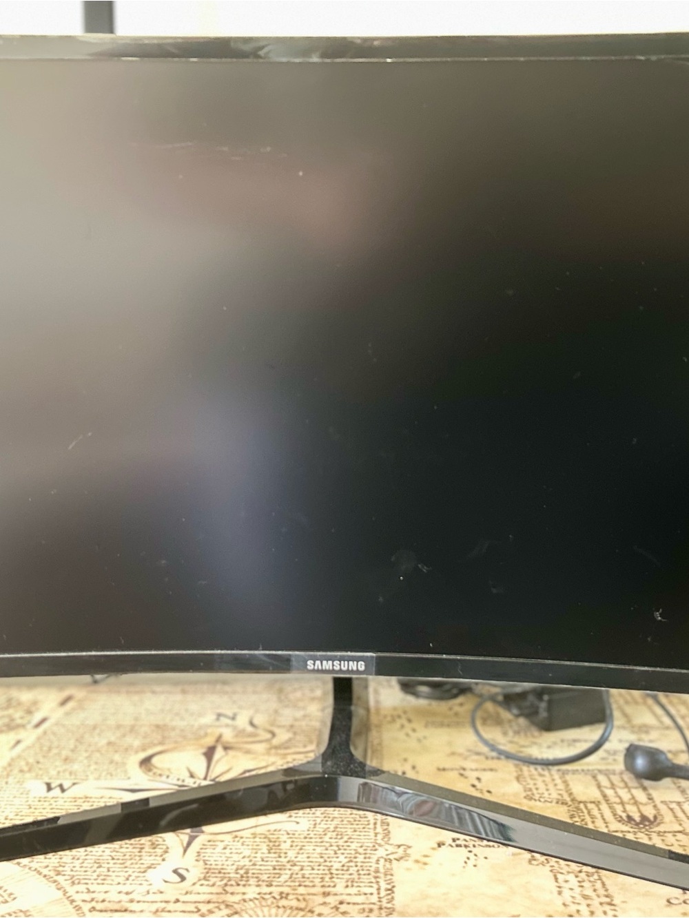 Samsung 27" Curved Monitor (CF398) - Mint Condition, In Original Box